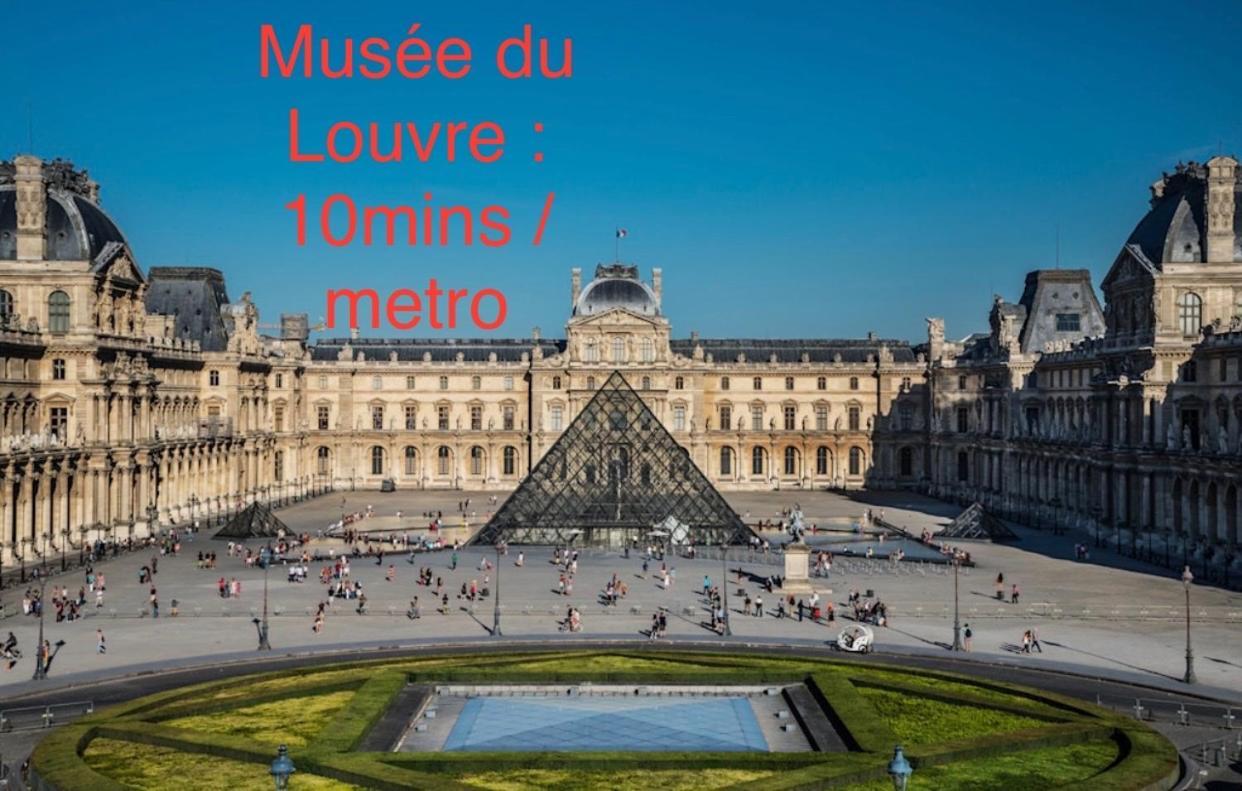 Studio 10 Mins Walk Eiffel Tower, Paris 16 מראה חיצוני תמונה